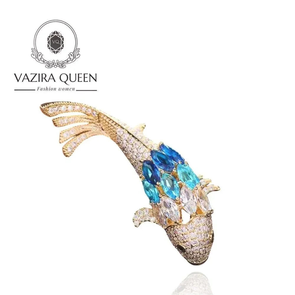 VQ Fish Brooch